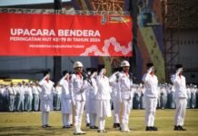 Pemkab Tuban Peringati HUT 79, Di GOR Rangga Jaya Anoraga