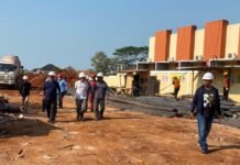 Sidak Proyek IPIT RSUD, Komisi I Ingatkan Kontraktor Untuk Selesai Tepat Waktu