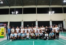 Diskominfo bersama Wartawan Jalin Sinergi Melalui Olahraga