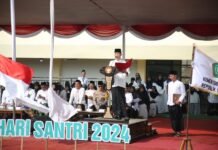 10.000 di Bumi Wali Ikuti Upacara Peringatan Hari Santri Nasional