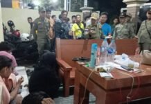 Tiga Pasangan Bukan Suami Istri Diamankan Satpol PP di Rumah Kontrakan