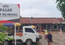 SIG Bantu Pembangunan Pasar Tradisional Mliwang, Kerek
