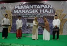 SIG Pabrik Tuban Berikan Pemantapan Manasik Haji Kepada Ratusan CJH Kabupaten Tuban