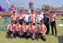 Warga Binaan Lapas Tuban Ikuti Perkemahan Satya Dharma Pemasyarakatan