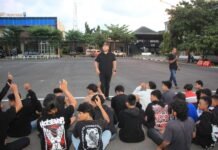 Puluhan Remaja Konvoi Bawah Atribut Perguruan Diamankan Polisi