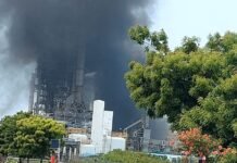 TPPI Terbakar, Warga Tasikharjo dan Remen Panik Lari Mengungsi