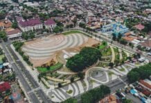 Pengunjung Meningkat, Bupati Minta Semua Pihak Jaga dan Rawat Aalun-alun