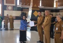 Sebanyak 42 CPNS Terima SK Pengangkatan PNS
