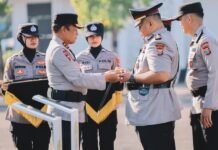 Ini Pesan Kapolda Usai Lantik Kombespol Jazuli Dani Irawan Menjadi Kapolresta Tuban Pertama